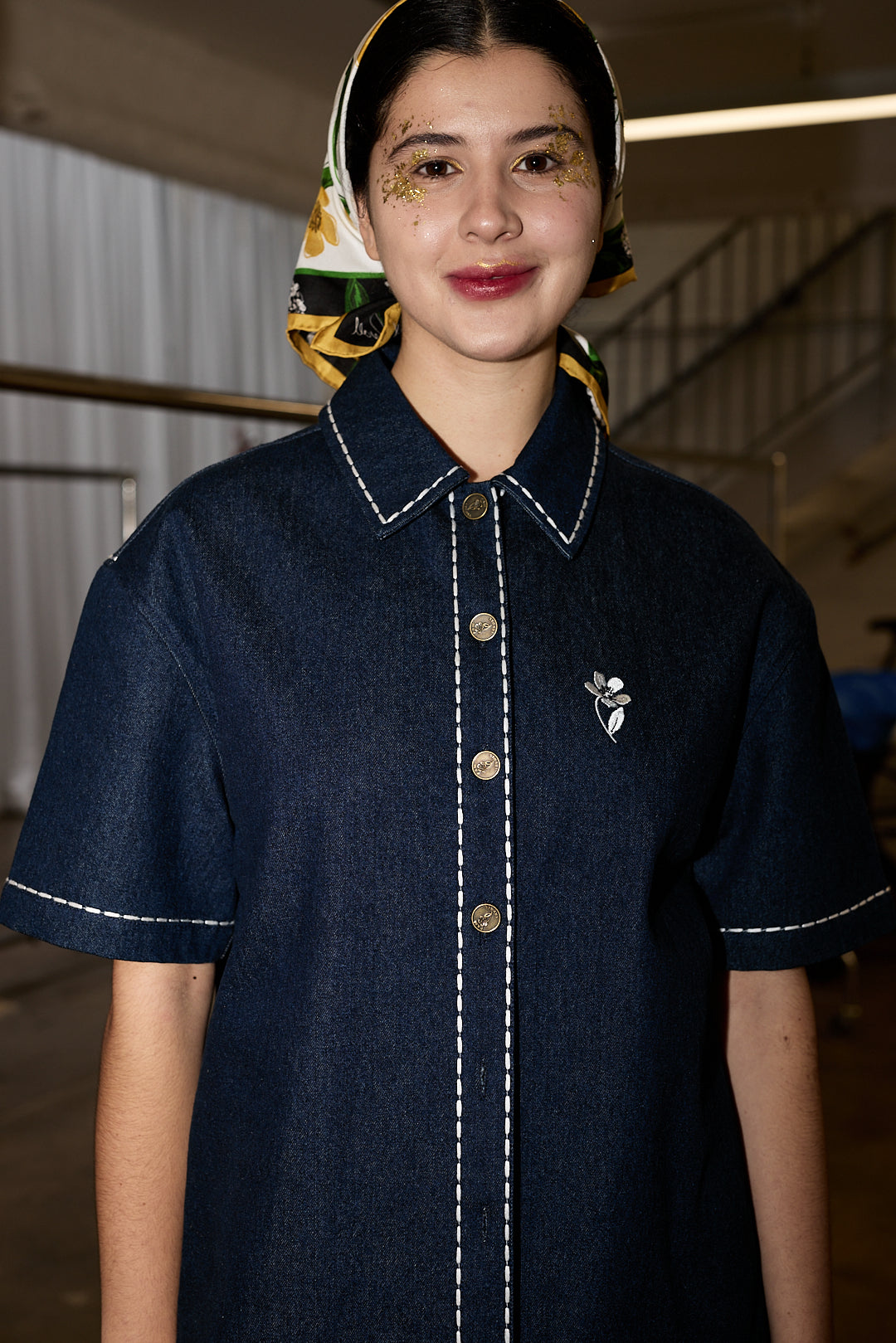 YASMINE DENIM SHIRT – Fun & Playful Recycled Denim