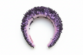 EMMY PURPLE HEADBAND – Handmade Sequin & Beads