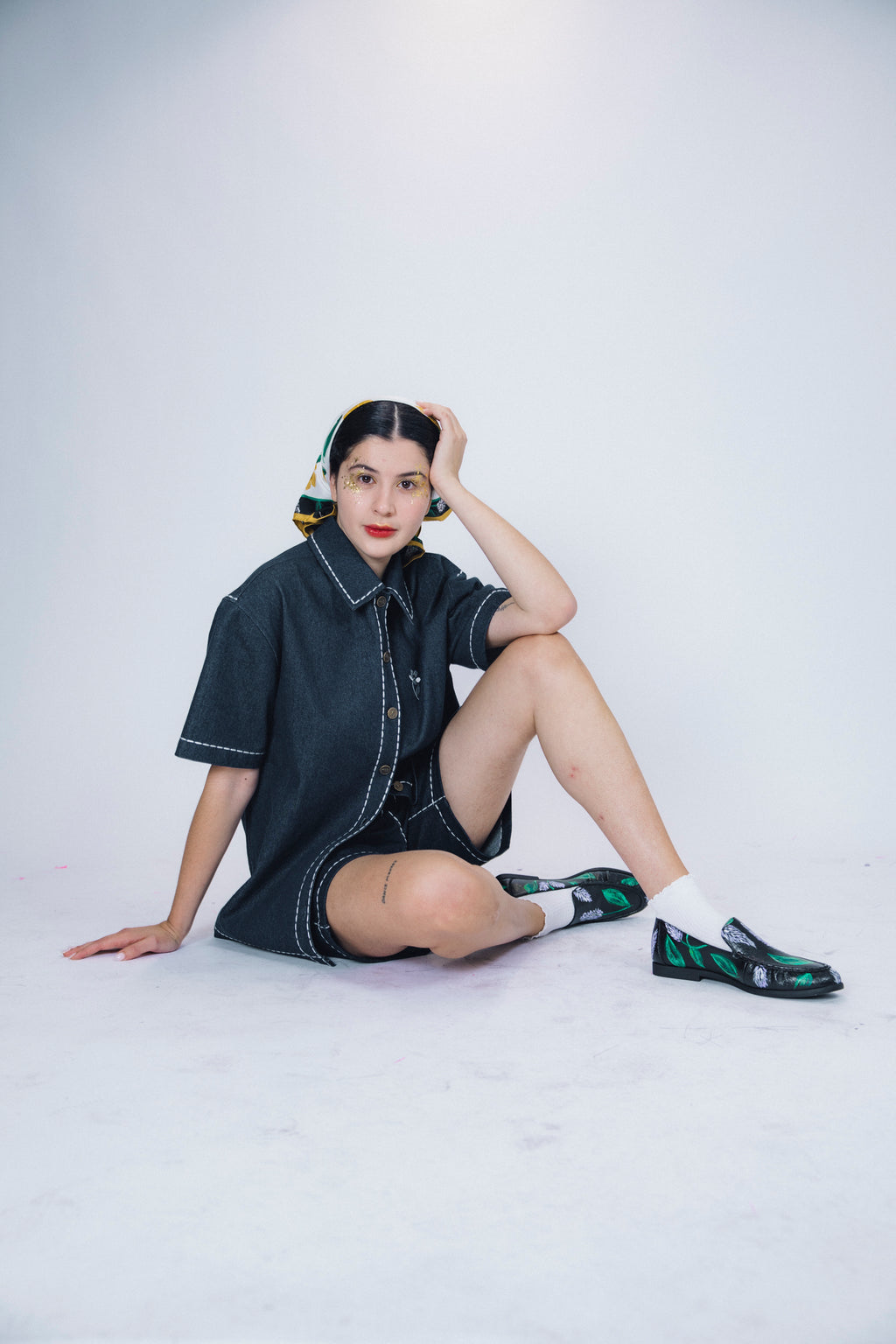 YASMINE DENIM SHIRT – Fun & Playful Recycled Denim